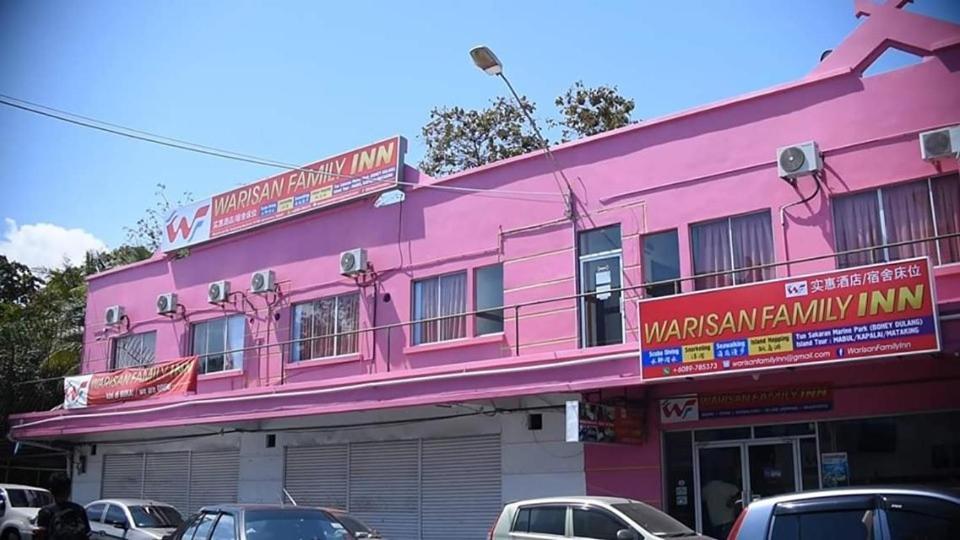 Warisan Family Inn Semporna Eksteriør billede